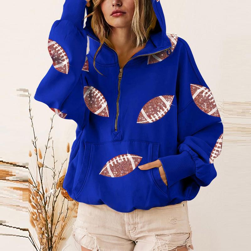Womens Game Day Football Sweatshirt