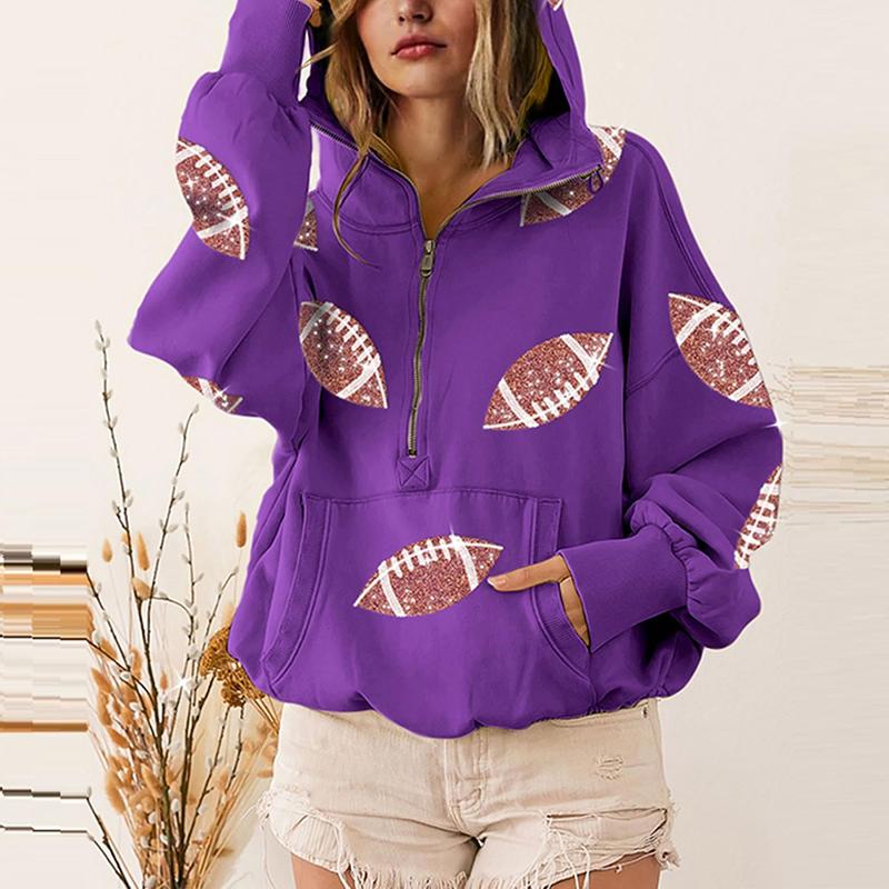 Womens Game Day Football Sweatshirt