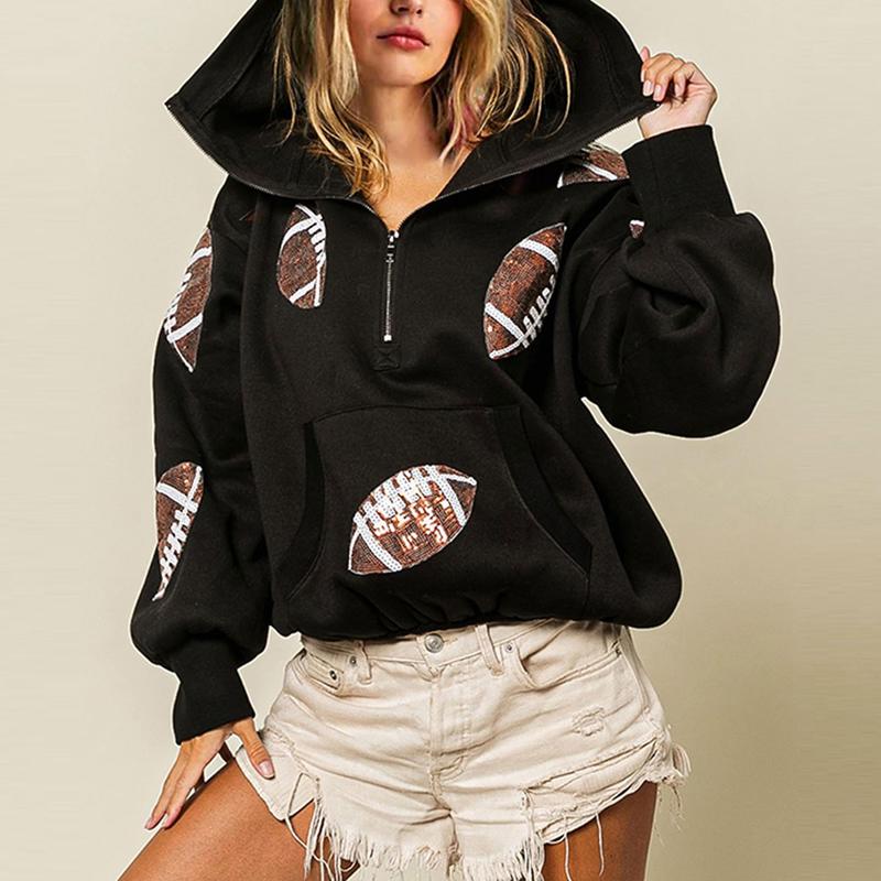 Womens Game Day Football Sweatshirt