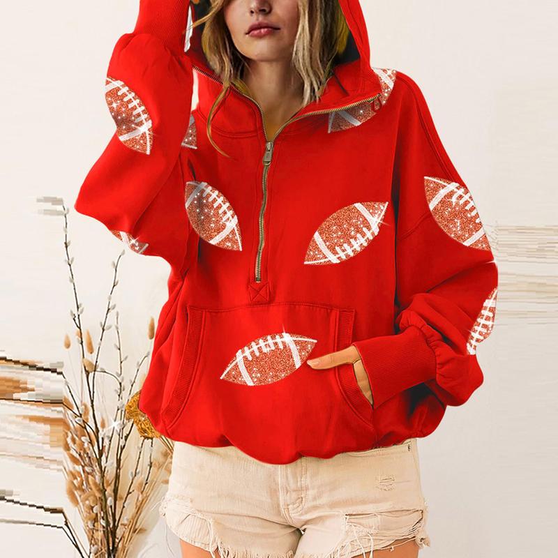 Womens Game Day Football Sweatshirt
